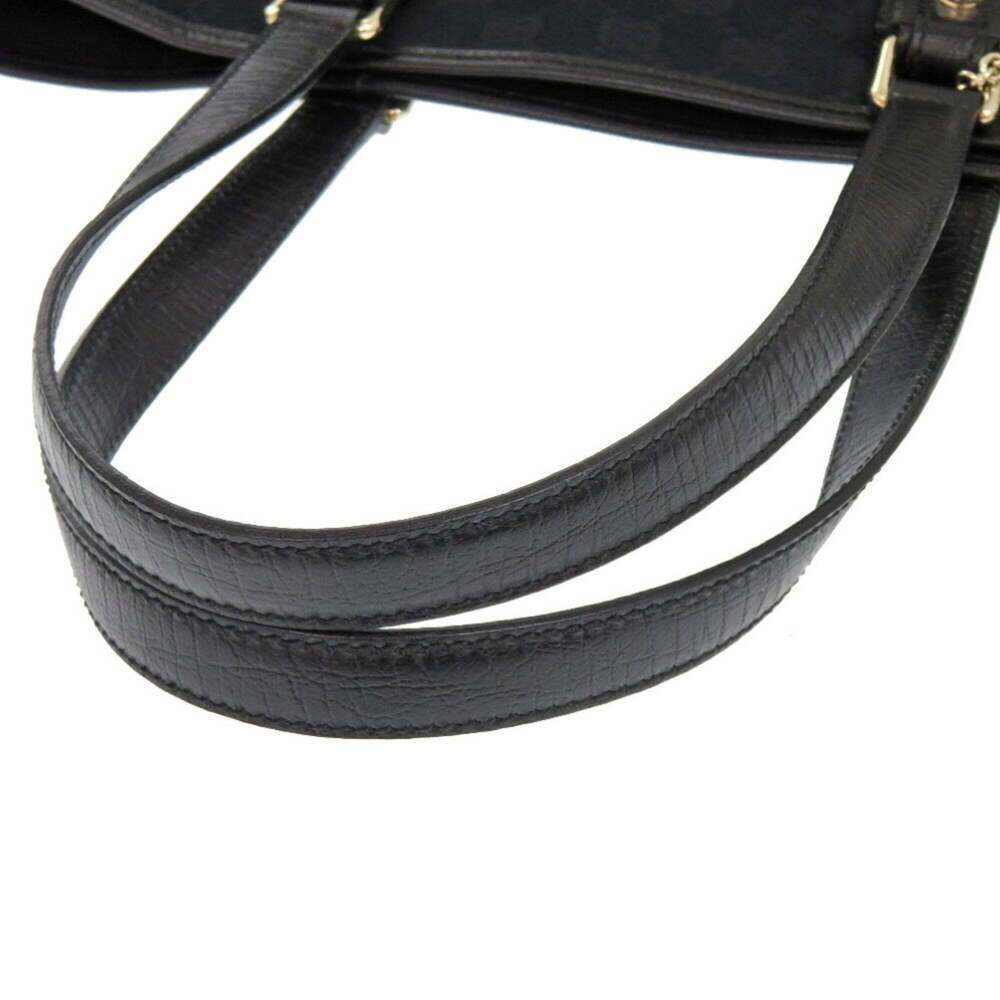 GUCCI Black Canvas Tote Bag - Picture 7 of 10